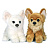 Игрушка мягкая Чихуахуа 17 см Uni-Toys D22292А